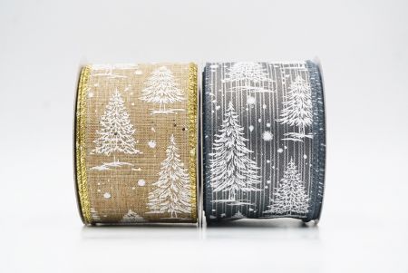 Christmas Tree & Winter Landscape Wired Ribbon_KF9767.KF9768.KF9769.KF9770.KF9771.KF9772.KF9773 (1)